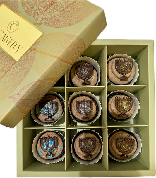 CHANUKAH CUPCAKES