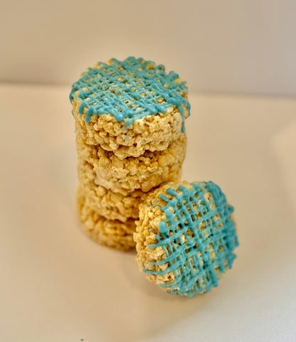 RICE KRISPY TREATS - CHOCOLATE DRIZZLE