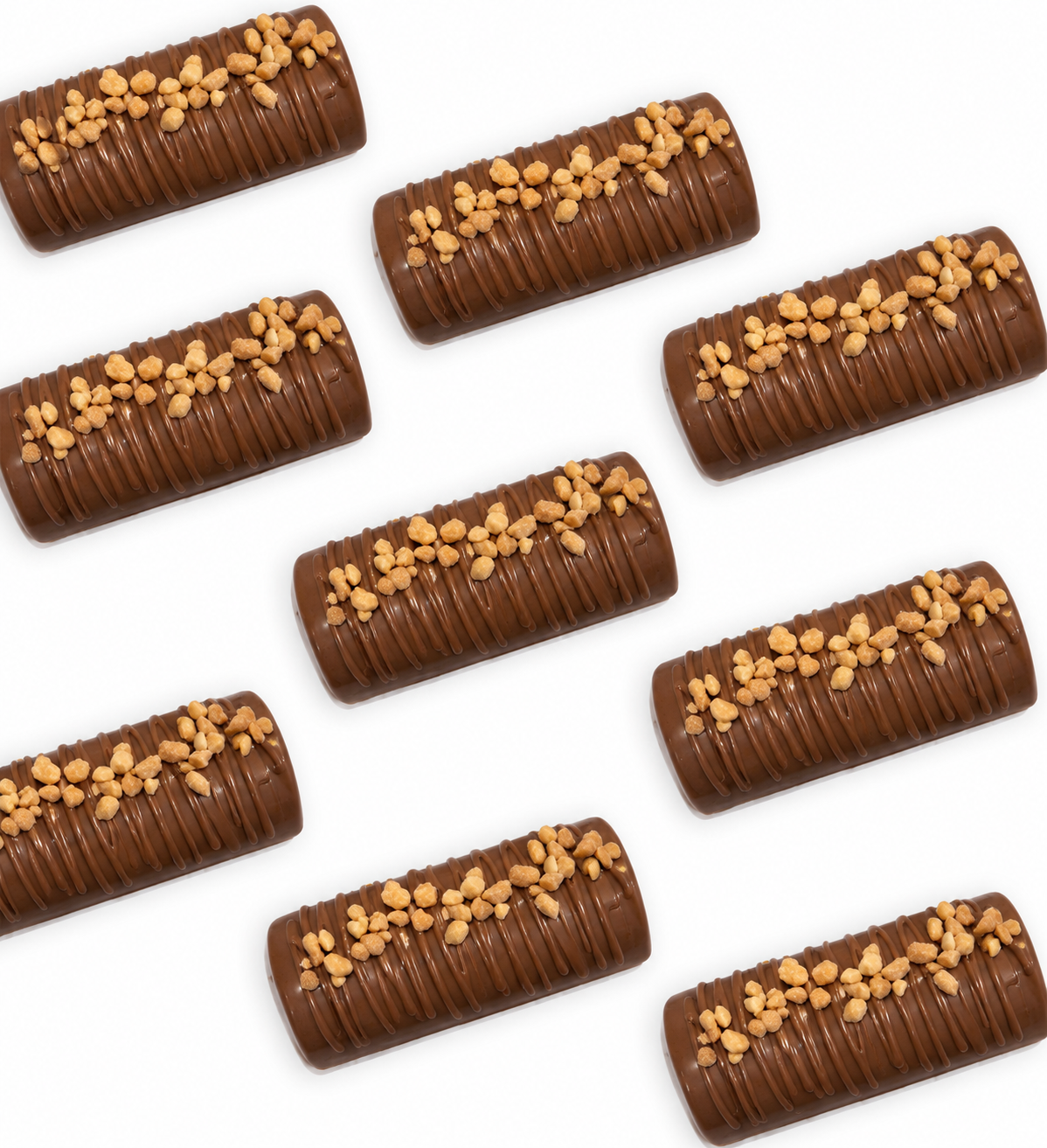 CHOCOLATE PRALINE LOGS