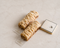 Cinnamon babka sticks + honeycomb cookie